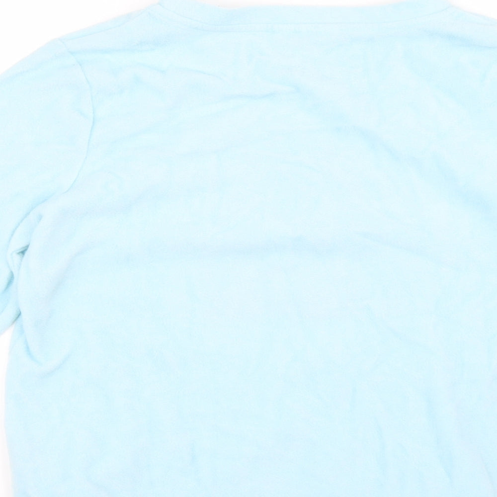 Dunnes Womens Blue Geometric Top Pyjama Top Size M