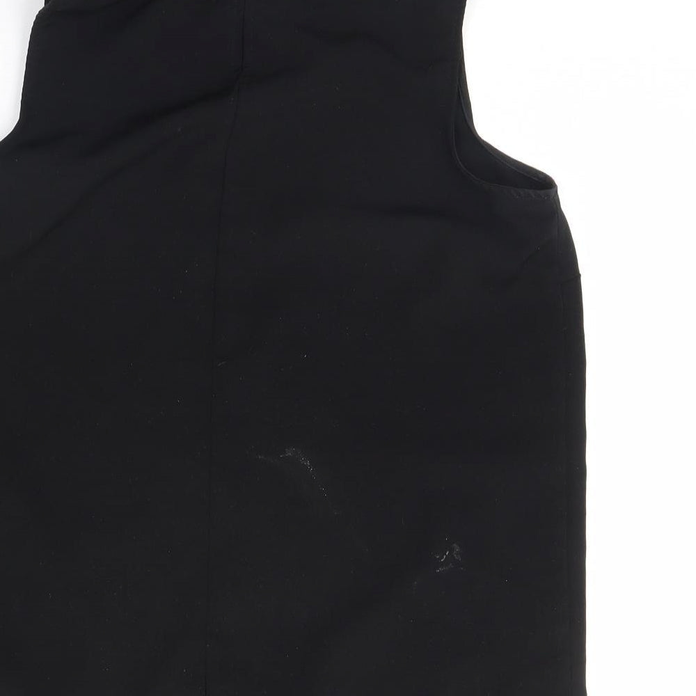 Papaya Womens Black Basic Tank Size 12