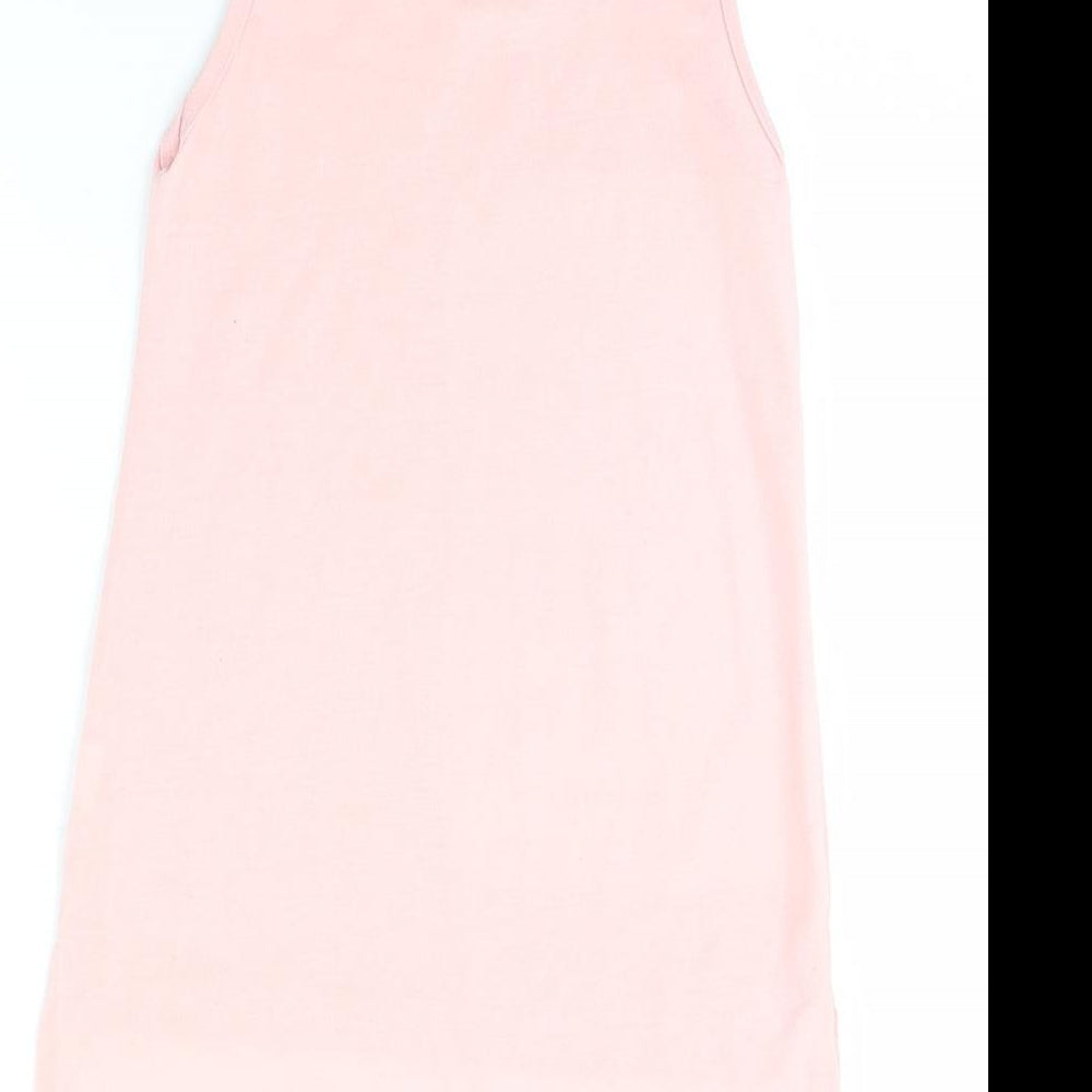 Active Girls Pink Basic Tank Size 10 Years