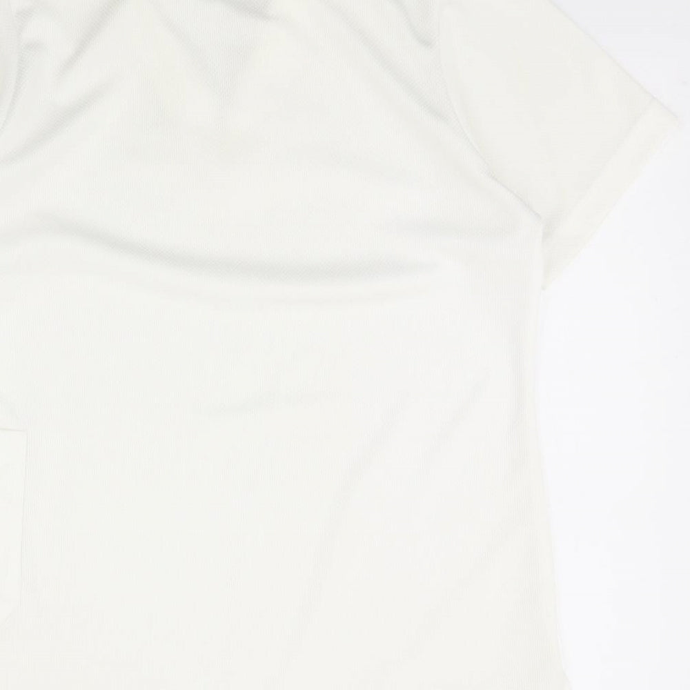 Taylor Mens White Polo Size S
