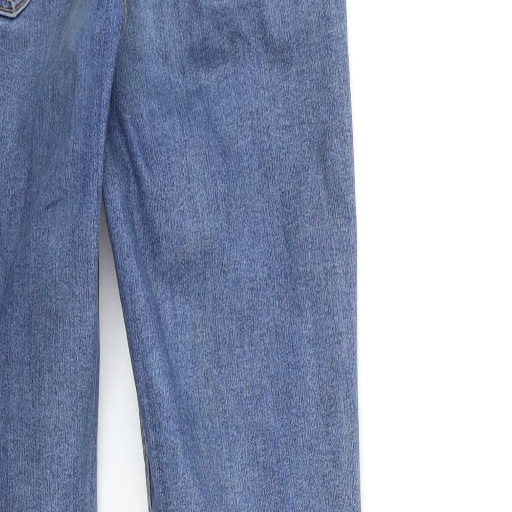 Topshop Womens Blue Denim Skinny Jeans Size 28 in L32 in