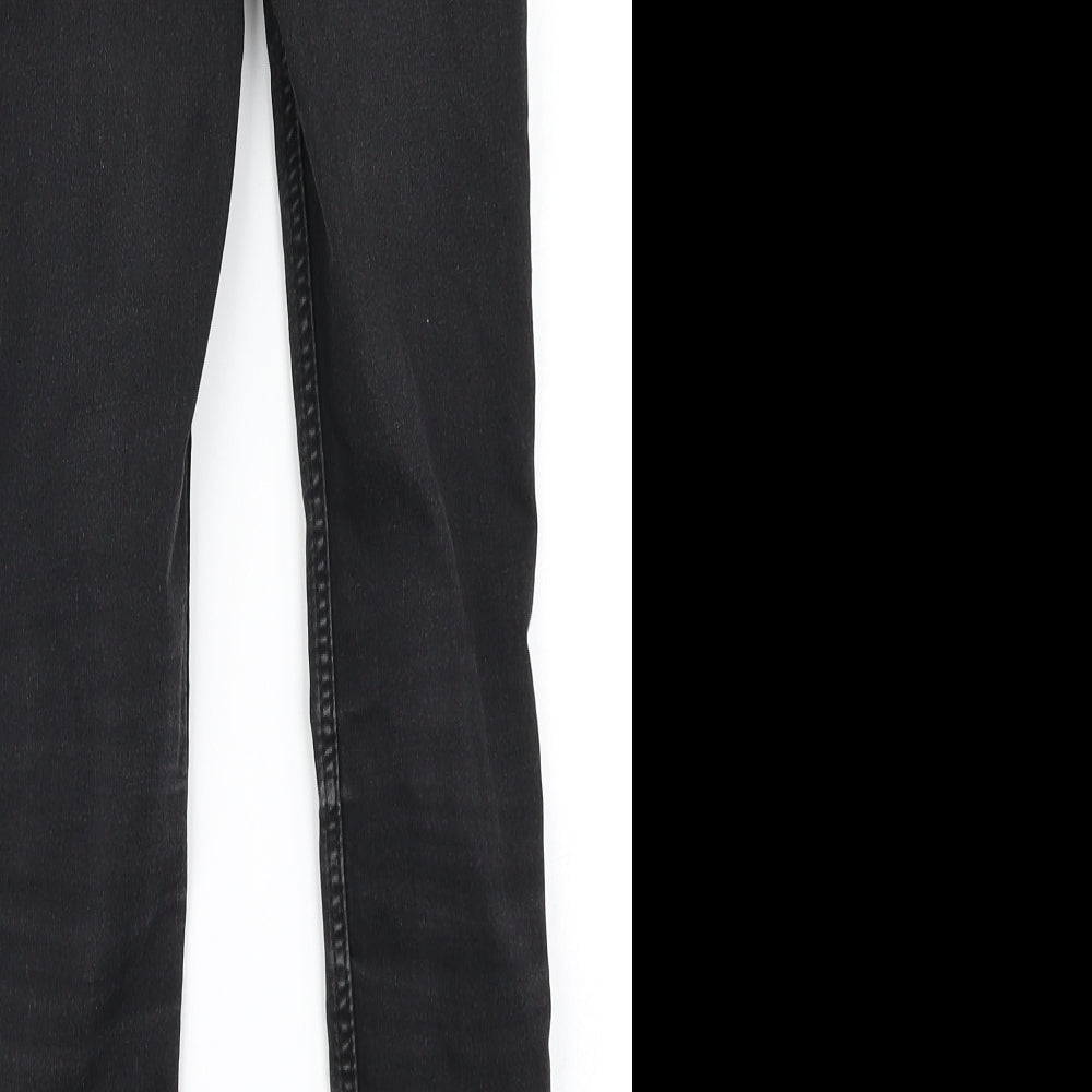 &Denim Girls Black Denim Skinny Jeans Size 9 Years