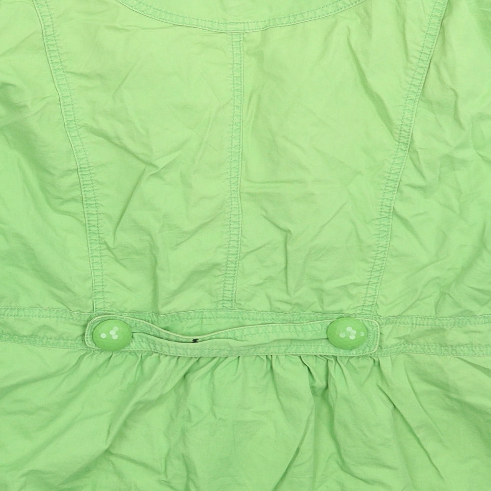Red Herring Womens Green Jacket Blazer Size 16