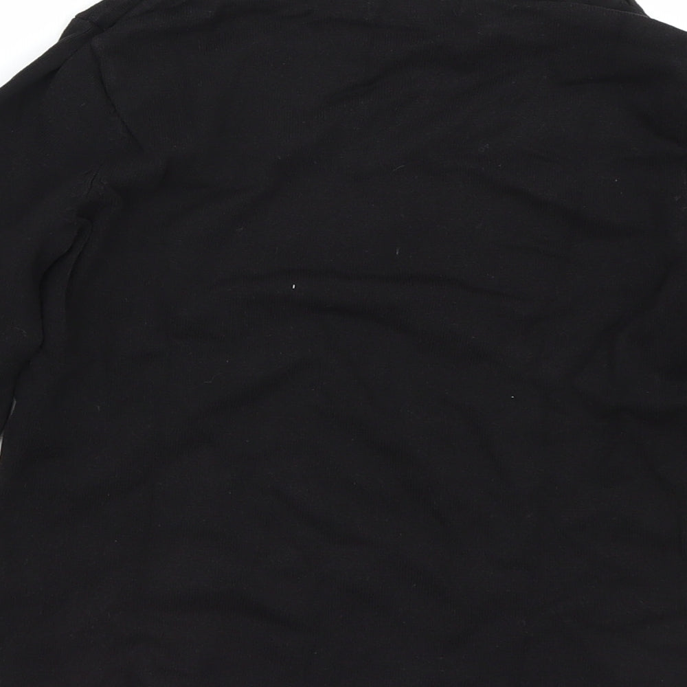 H&M Womens Black Basic T-Shirt Size XS