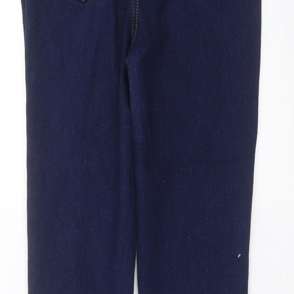 INTUITION Womens Blue Denim Skinny Jeans Size 16 L28 in