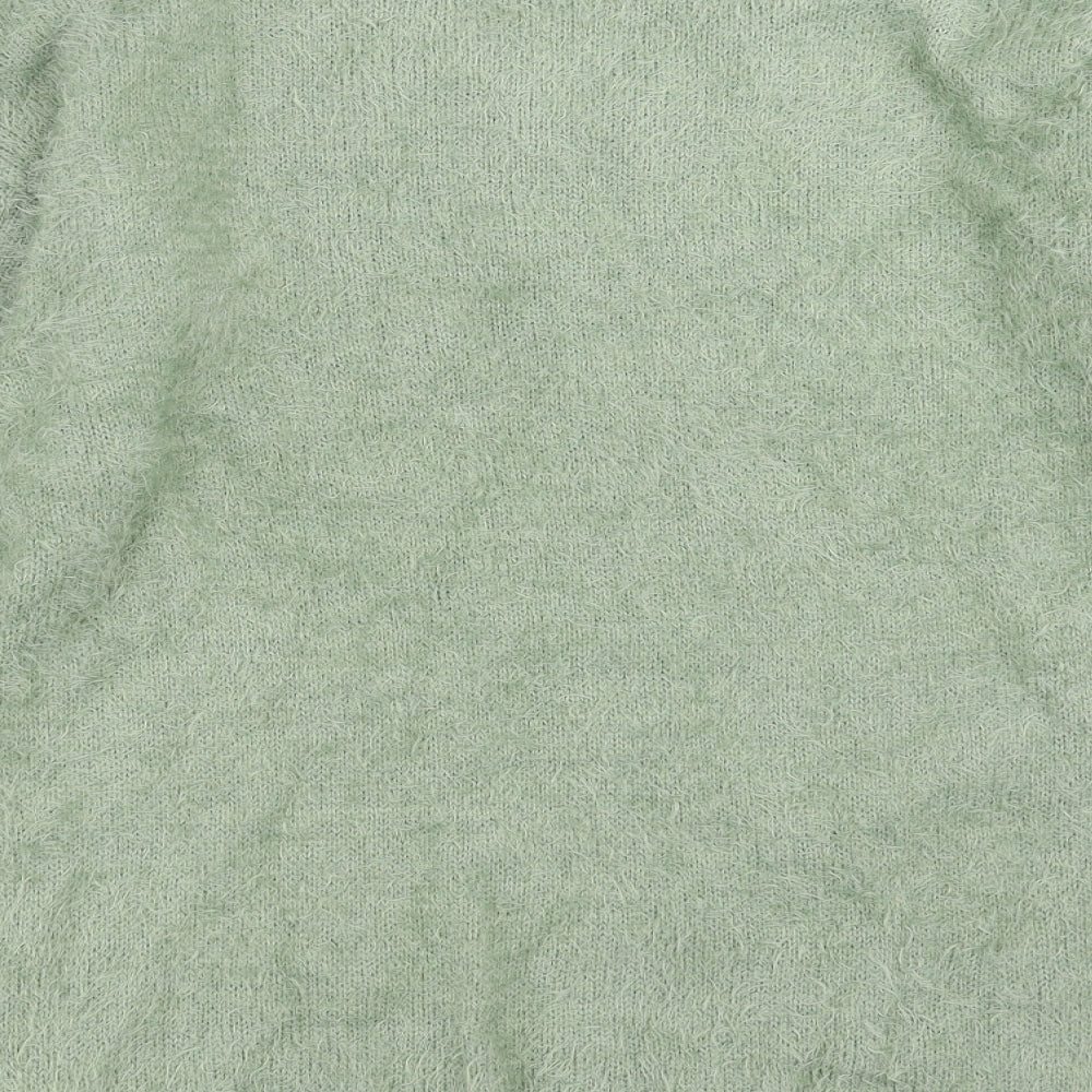 Beloved Womens Green Knit Pullover Jumper Size XL