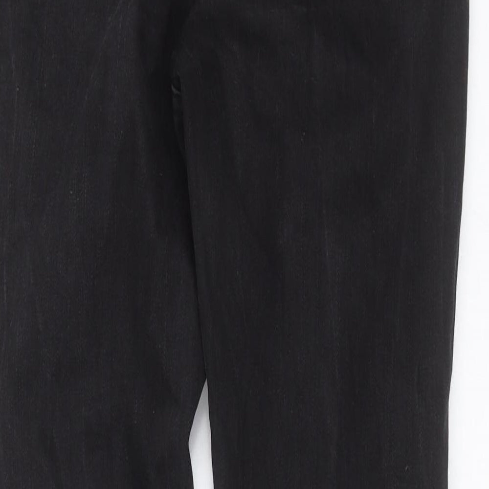 Missguided Womens Black Denim Skinny Jeans Size 10 L29 in