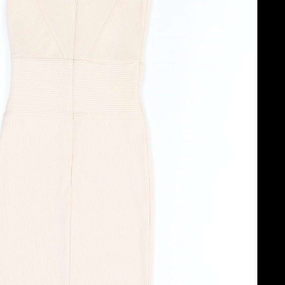 Miss Selfridge Womens Pink Bodycon Size 6