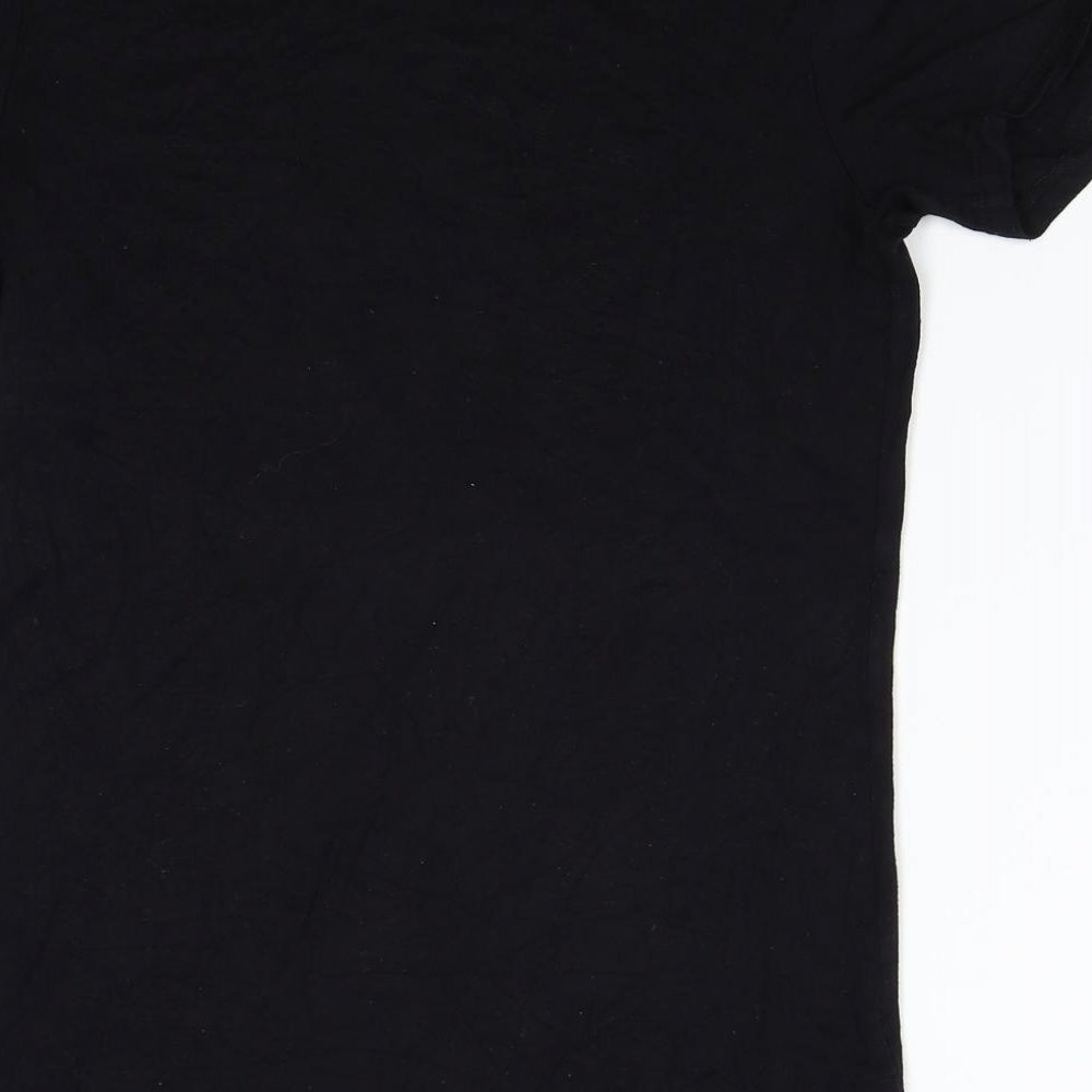 Dorothy Perkins Womens Black Basic T-Shirt Size 10 - J' taime