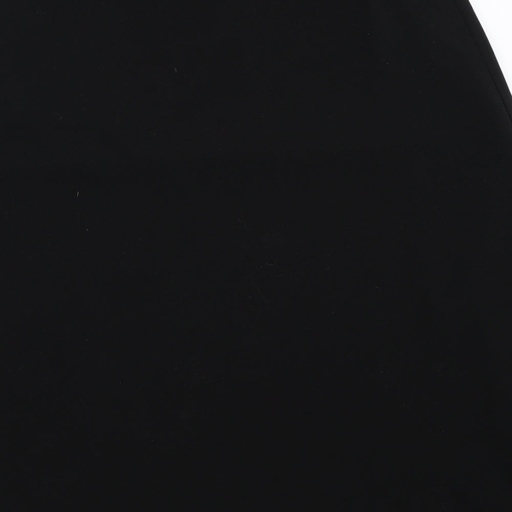 Marks and Spencer Womens Black Flare Skirt Size 10