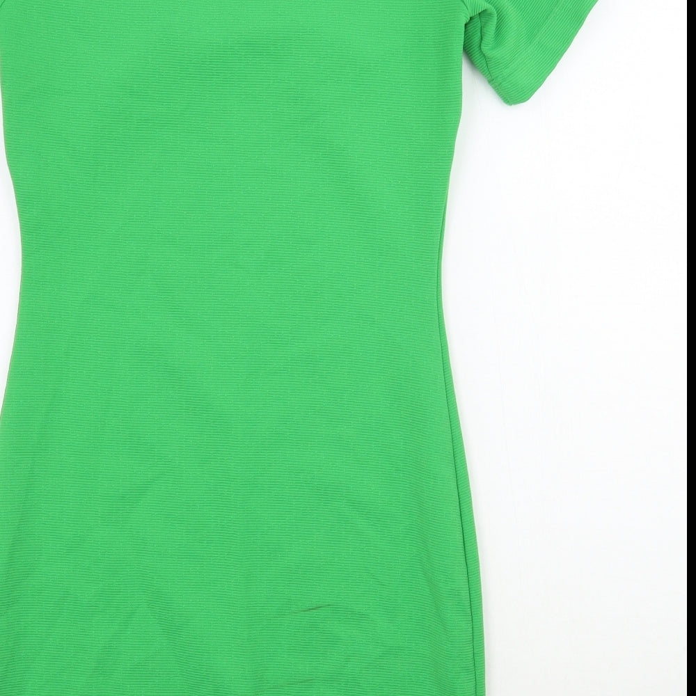 H&M Womens Green A-Line Size S