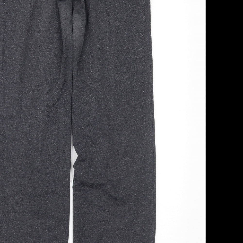 Marks and Spencer Womens Grey Trousers Size 8 L28 in