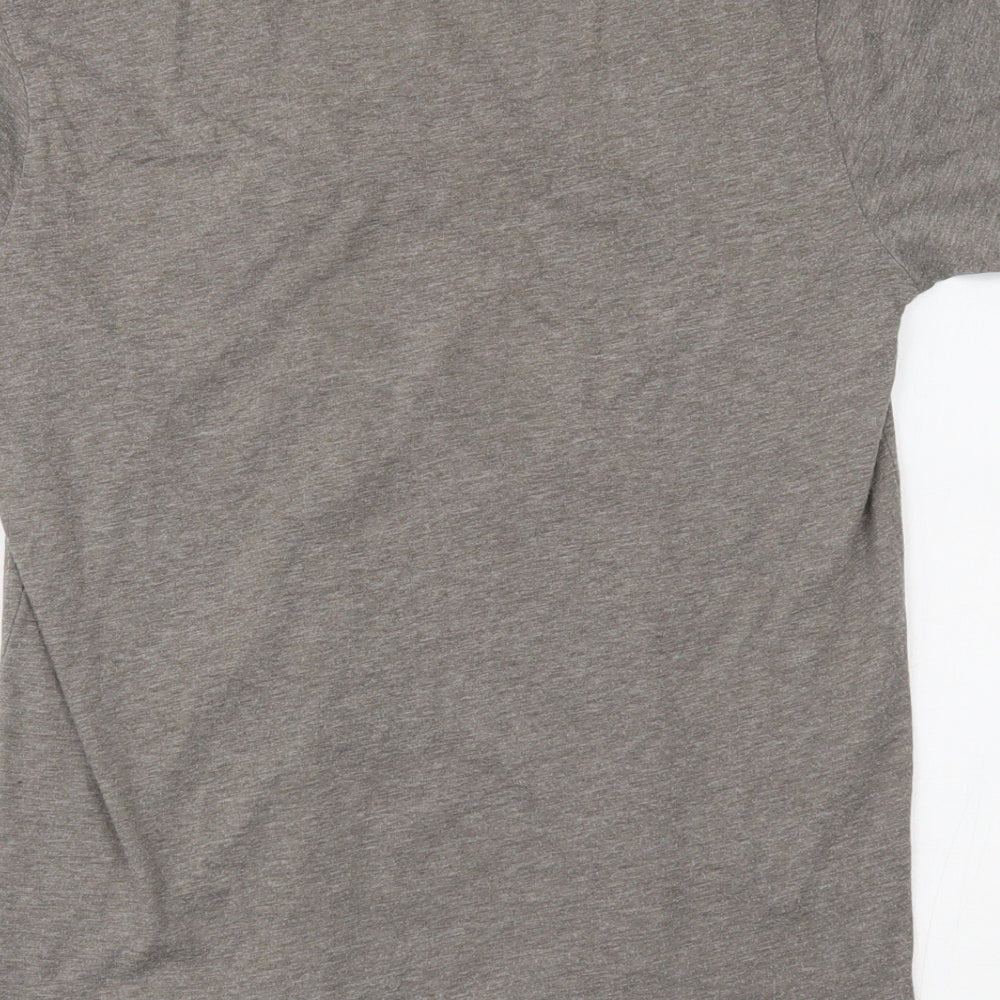 Donnay Mens Beige T-Shirt Size XS