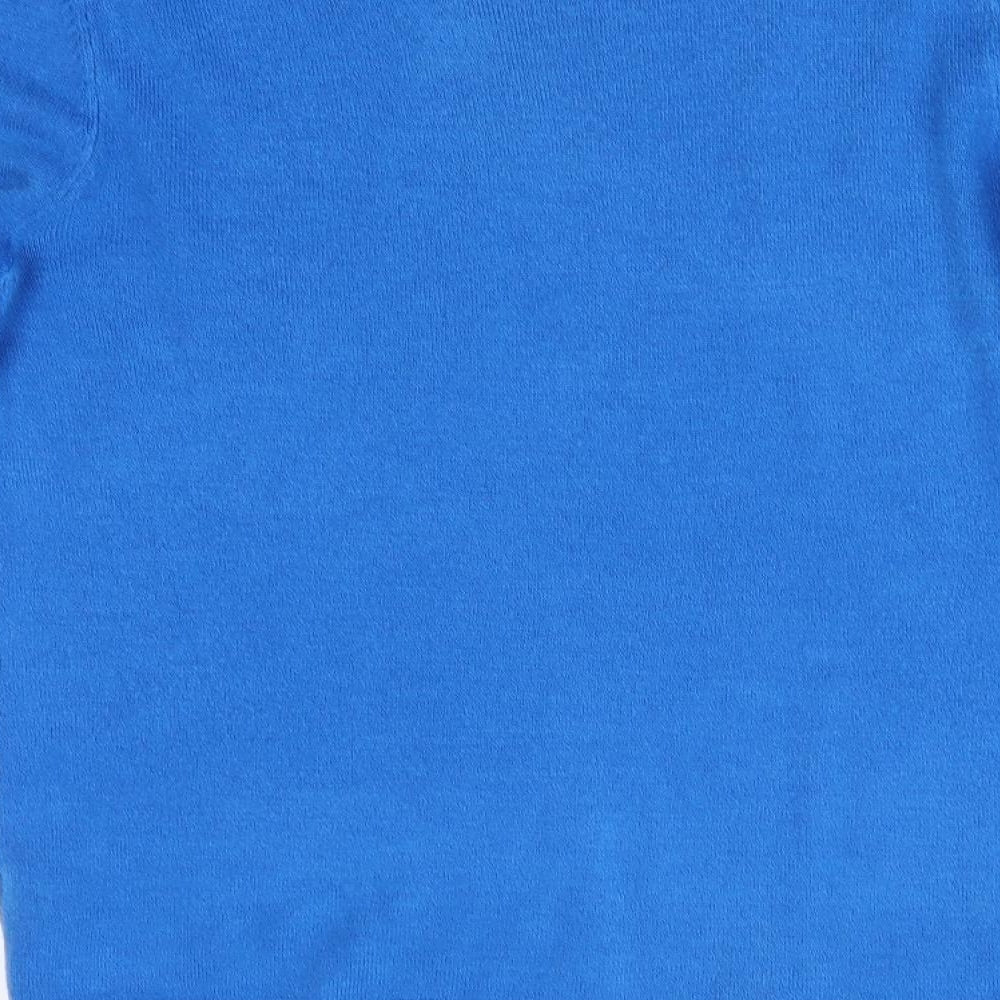 Love Knitwear Womens Blue Pullover Jumper Size 14