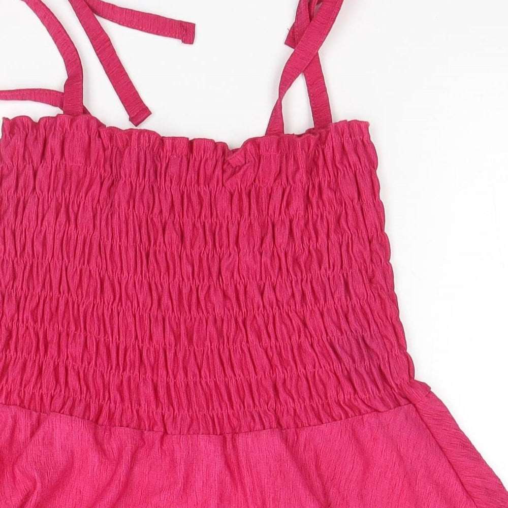 Primark Womens Pink Basic Tank Size 10