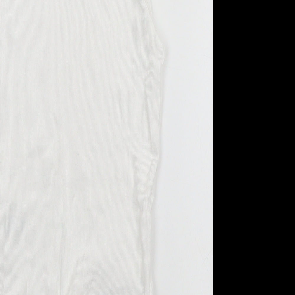 H&M Girls White Leotard One-Piece Size 2-3 Years