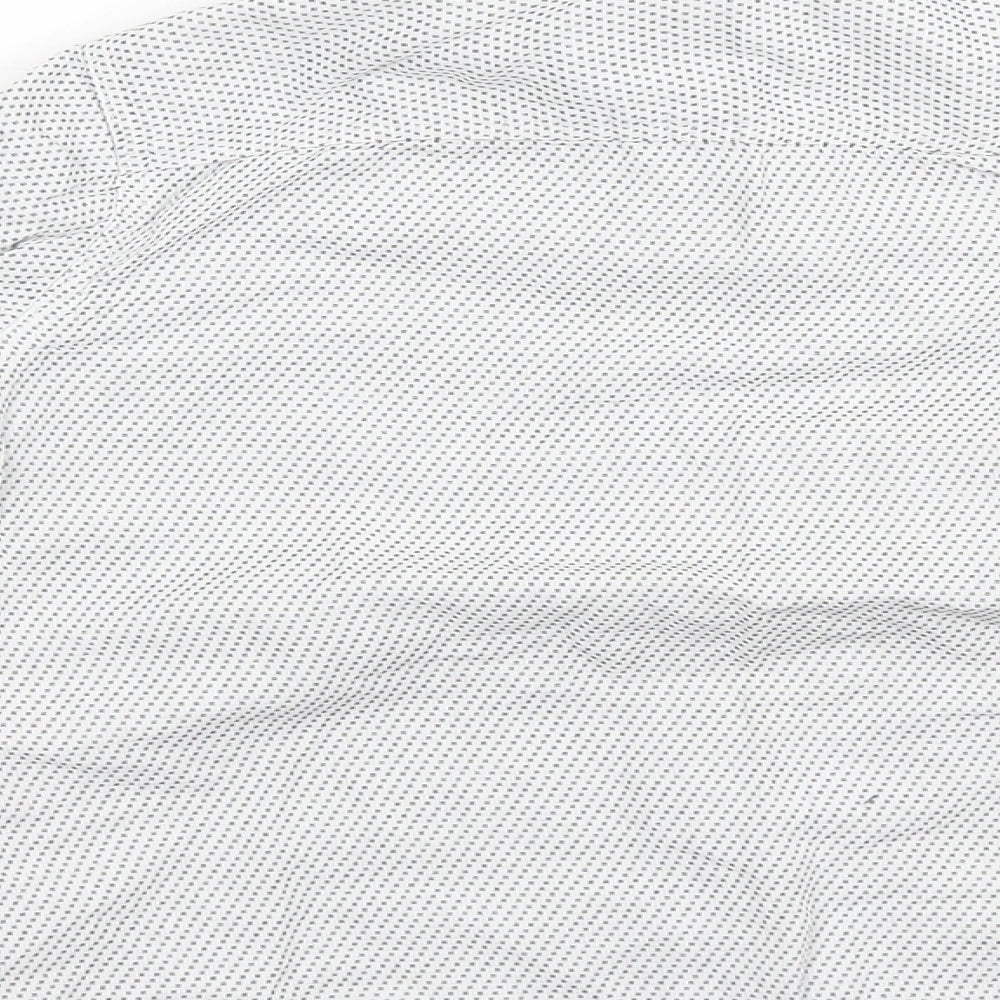 LC Waikiki Boys White Spotted Basic Button-Up Size 5-6 Years