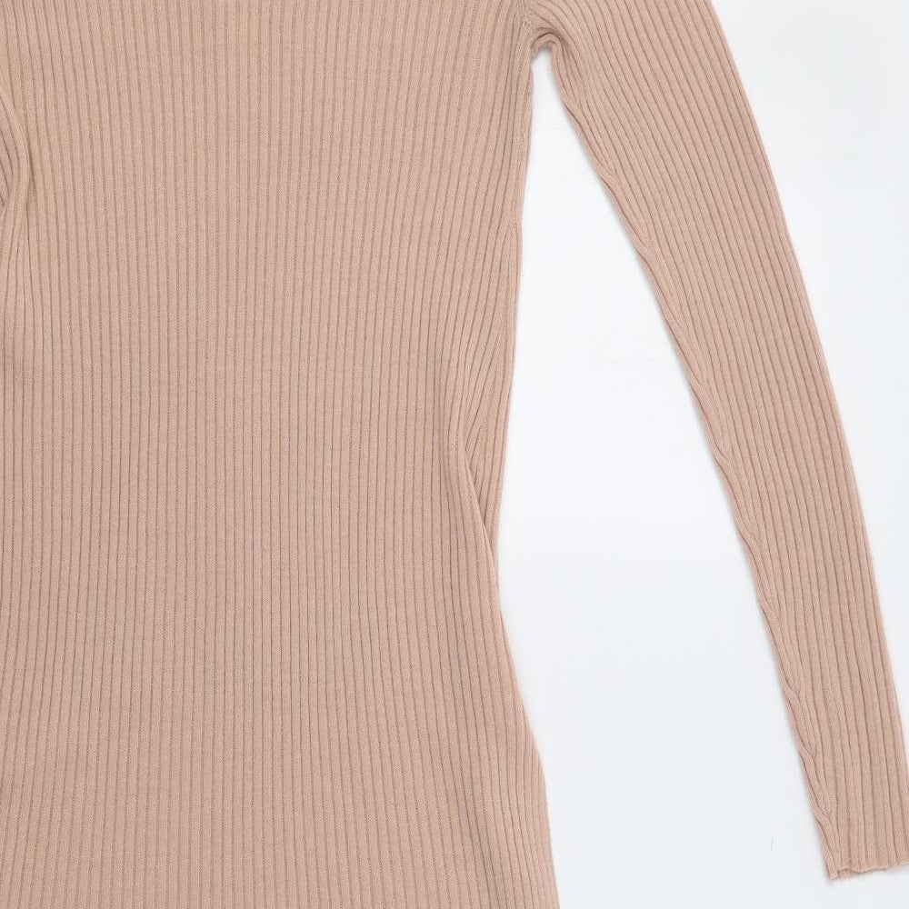 Select Womens Pink Jumper Dress Size 14