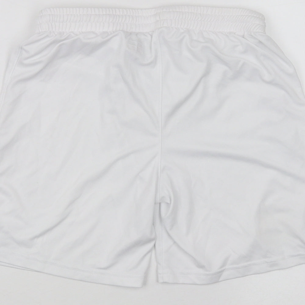 Everton Boys White Sweat Shorts Size 12 Years - EVERTON FC