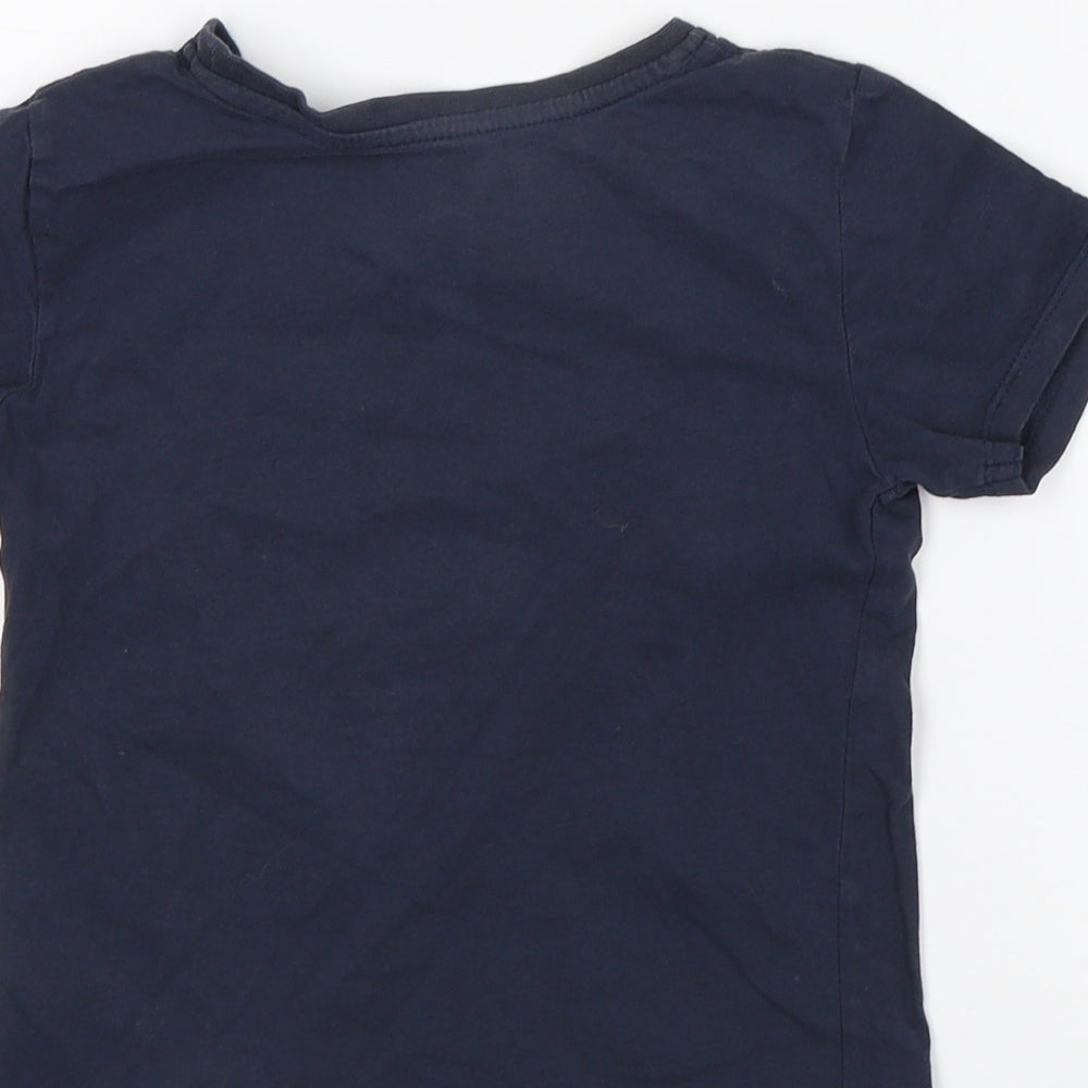 Primark Boys Blue Basic T-Shirt Size 2-3 Years