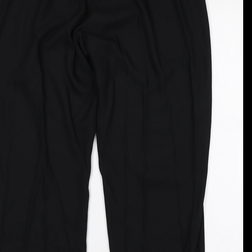 essence Womens Black Trousers Size 20 L27 in