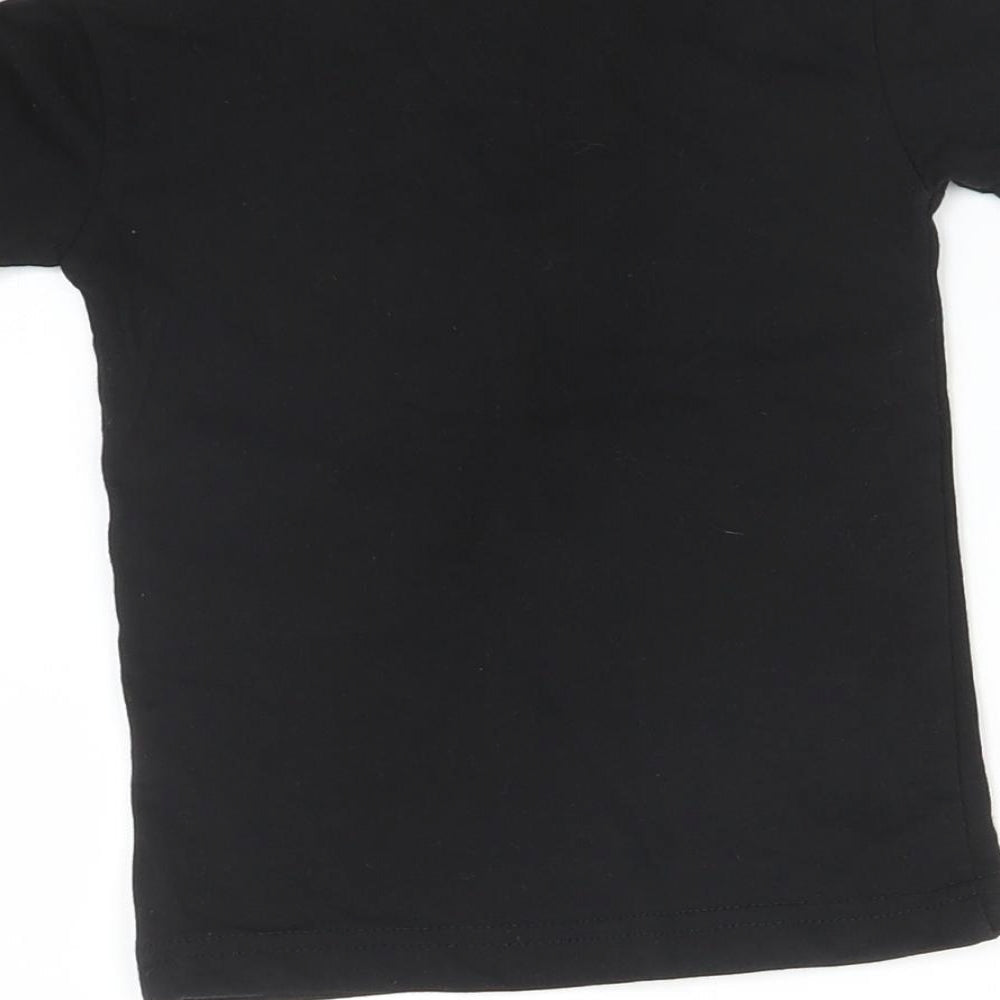 Batman Boys Black Basic T-Shirt Size 2 Years