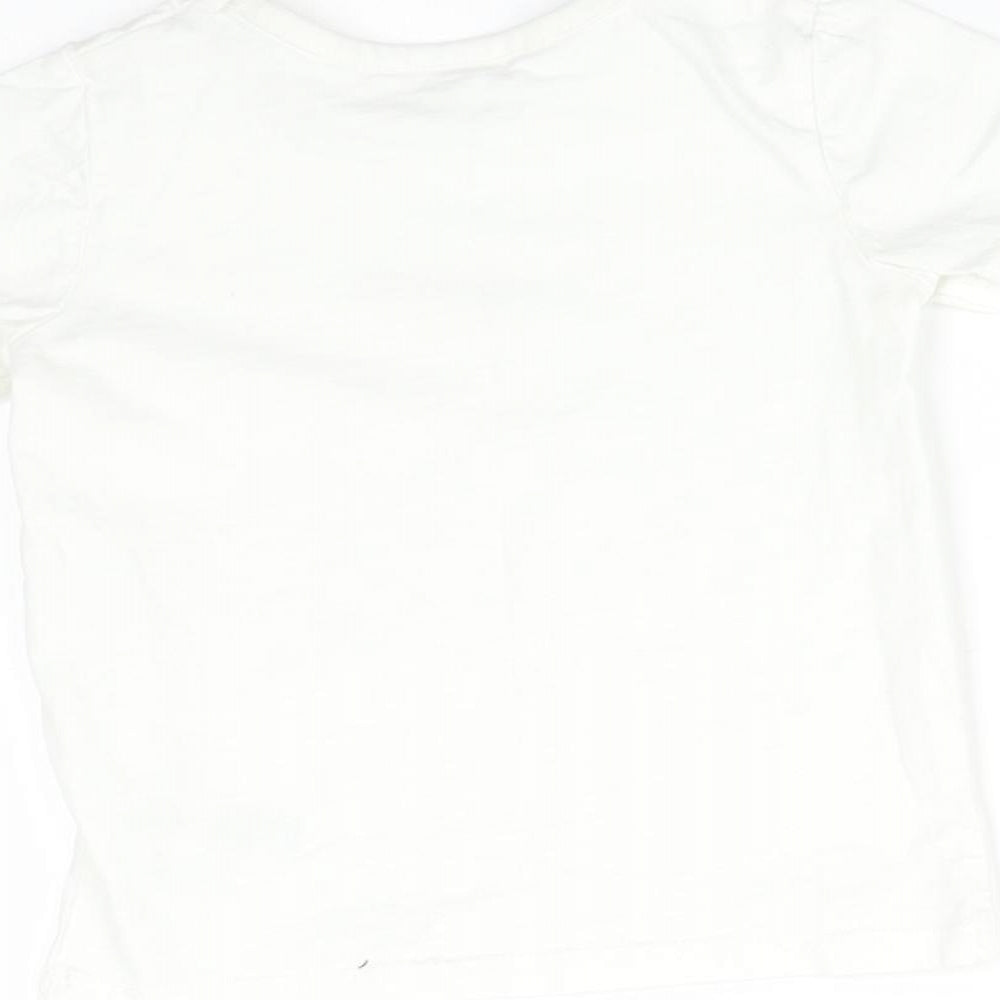 George Baby White Basic T-Shirt Size 12-18 Months