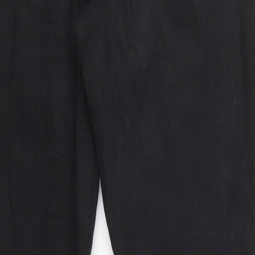 Dorothy Perkins Womens Black Denim Straight Jeans Size 8 L27 in