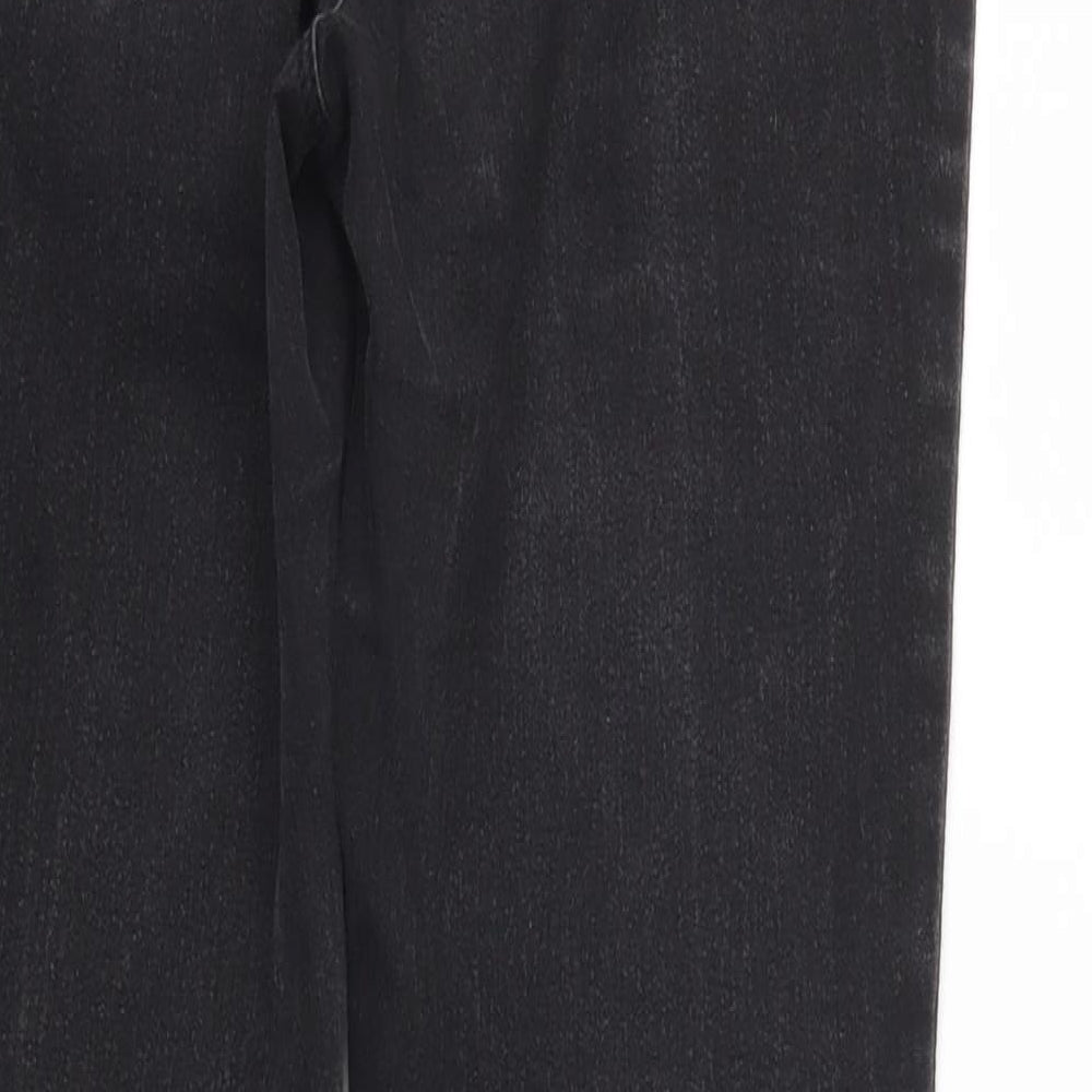 George Womens Black Denim Jegging Jeans Size 8 L28 in