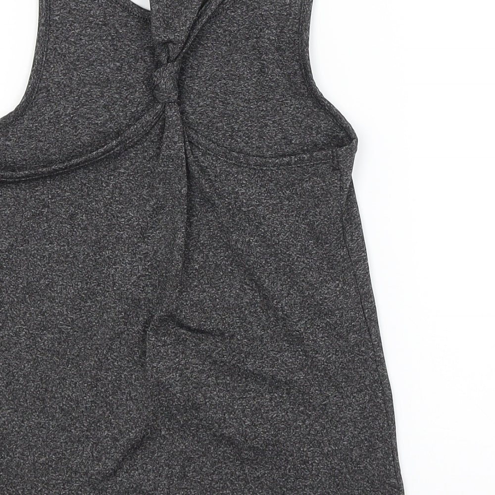 George Girls Grey Basic Tank Size 8-9 Years