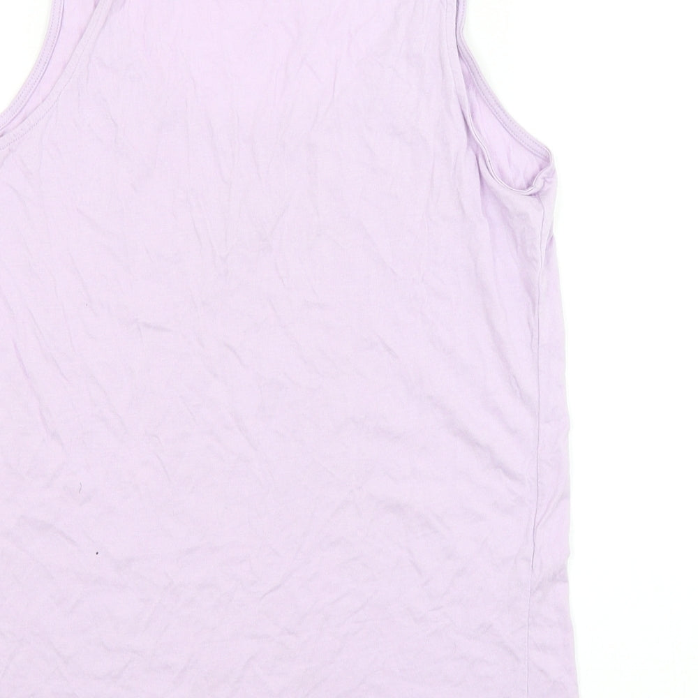 Stradivarius Womens Purple Basic Tank Size S