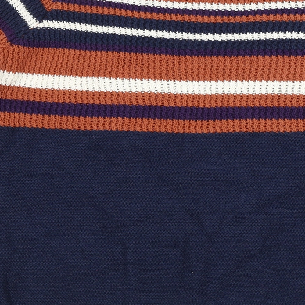 Bonprix Womens Multicoloured Striped Pullover Jumper Size 8