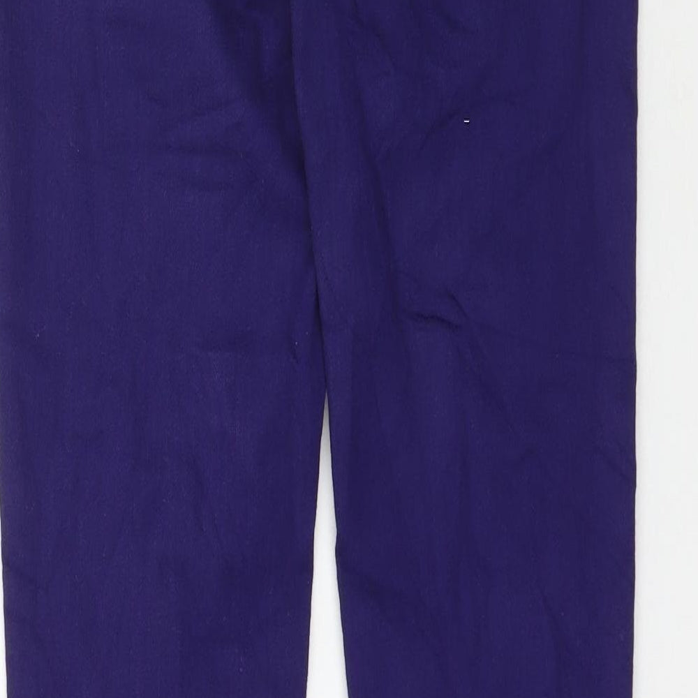 TALLY WEiJL Womens Purple Denim Jegging Jeans Size 8 L31 in