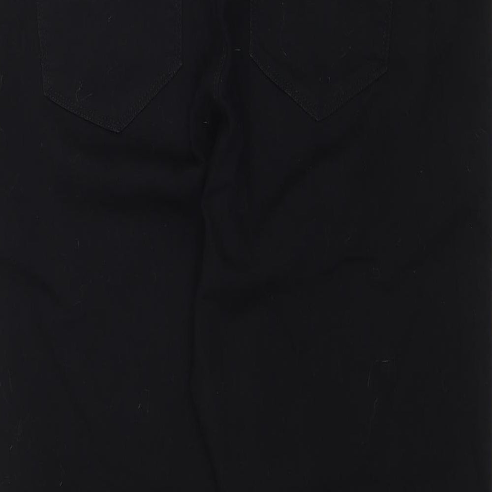 Preworn Womens Black Denim Jegging Jeans Size XL L28 in