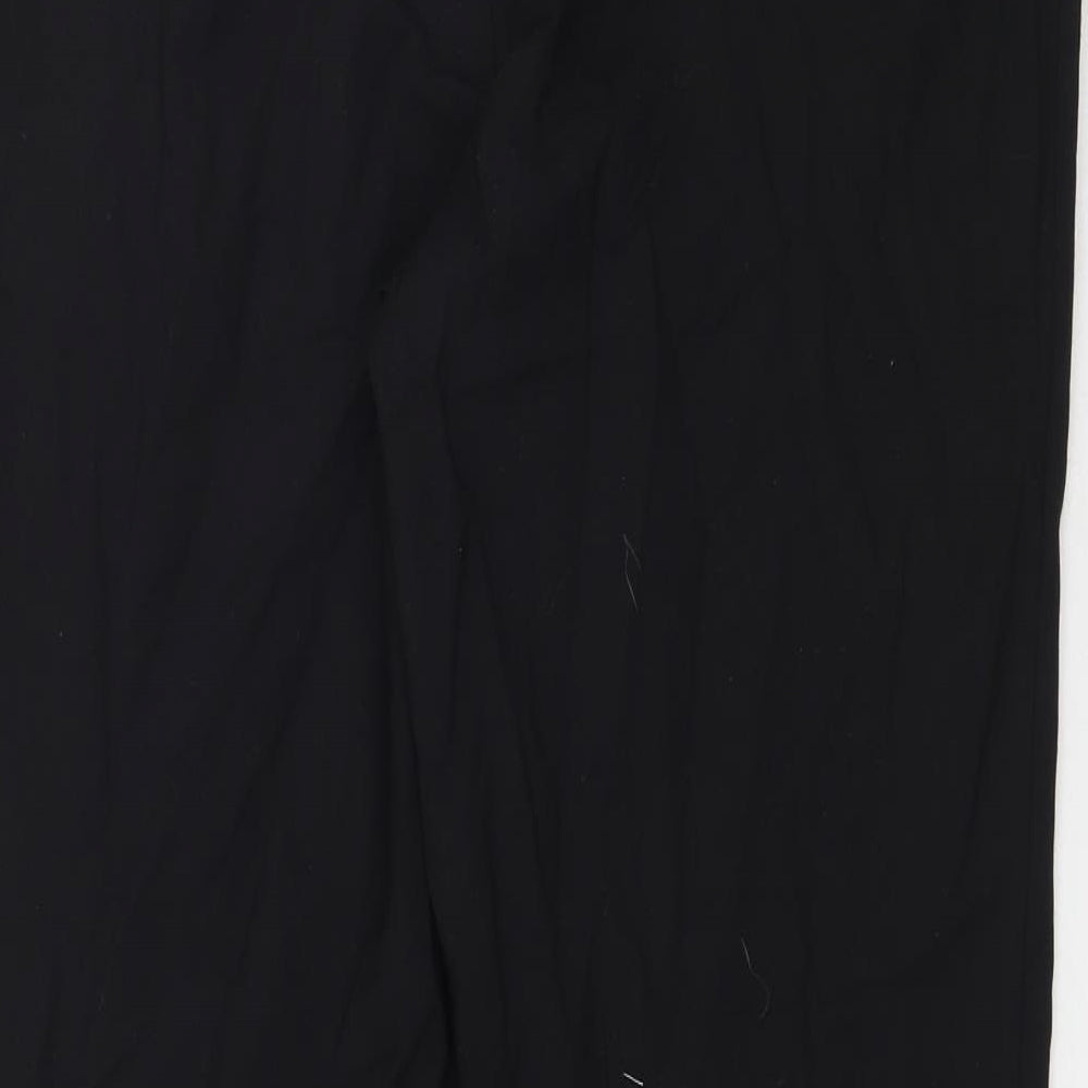 GARDEUR Womens Black Trousers Size 33 in L27 in - Work Office