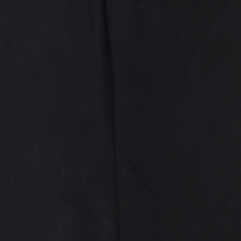 Royalty Womens Black Denim Skinny Jeans Size 4 L30 in