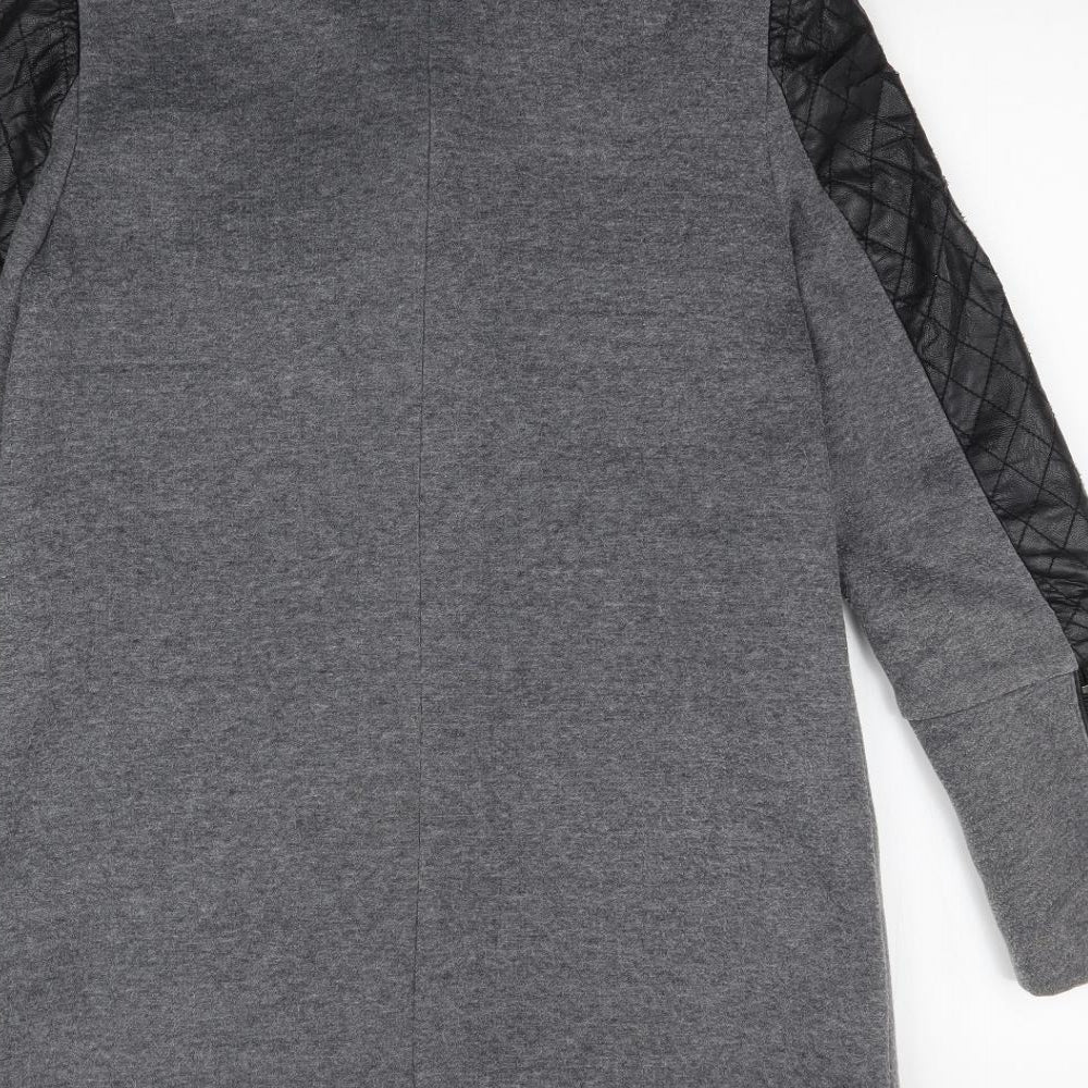 Osley Womens Grey Overcoat Coat Size 10