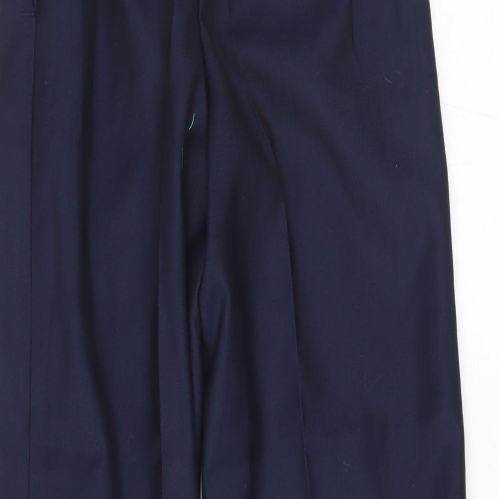 Preworn Girls Blue Chino Trousers Size 7 Years