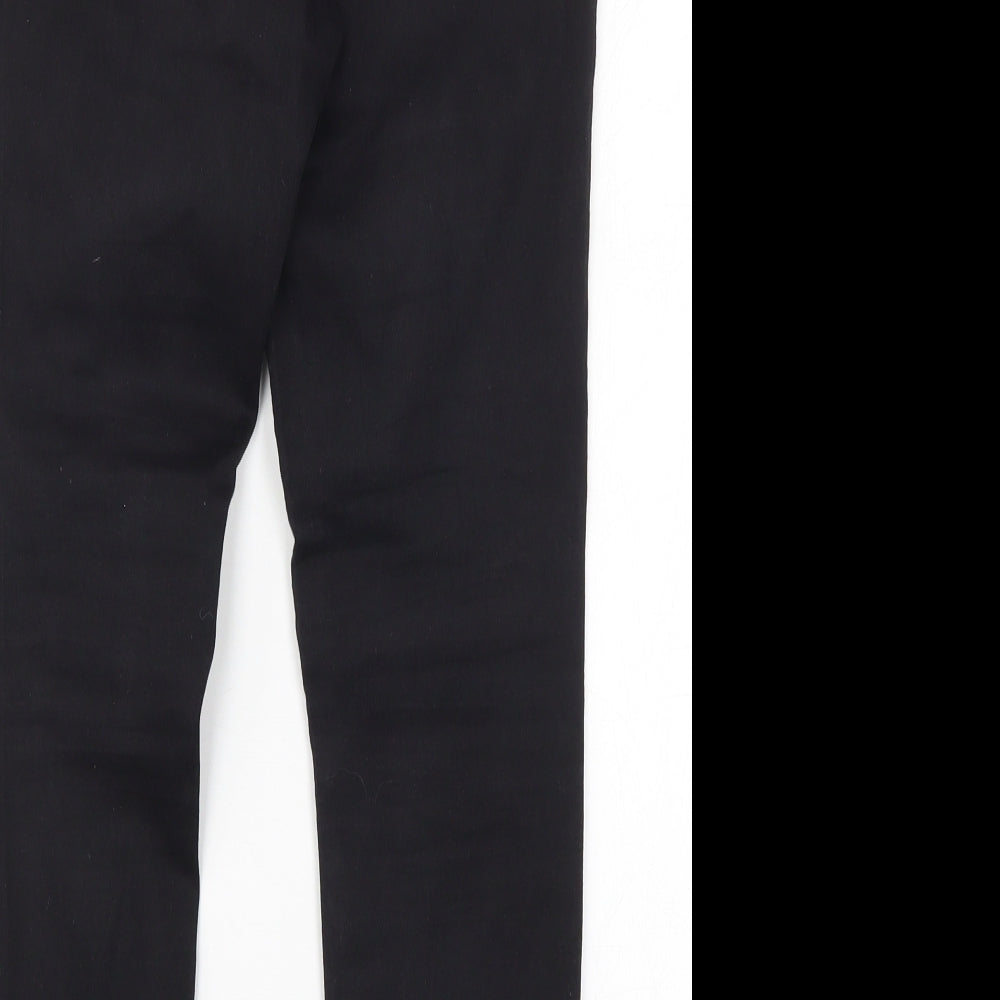 Papaya Womens Black Denim Skinny Jeans Size 9 Months L24.5 in