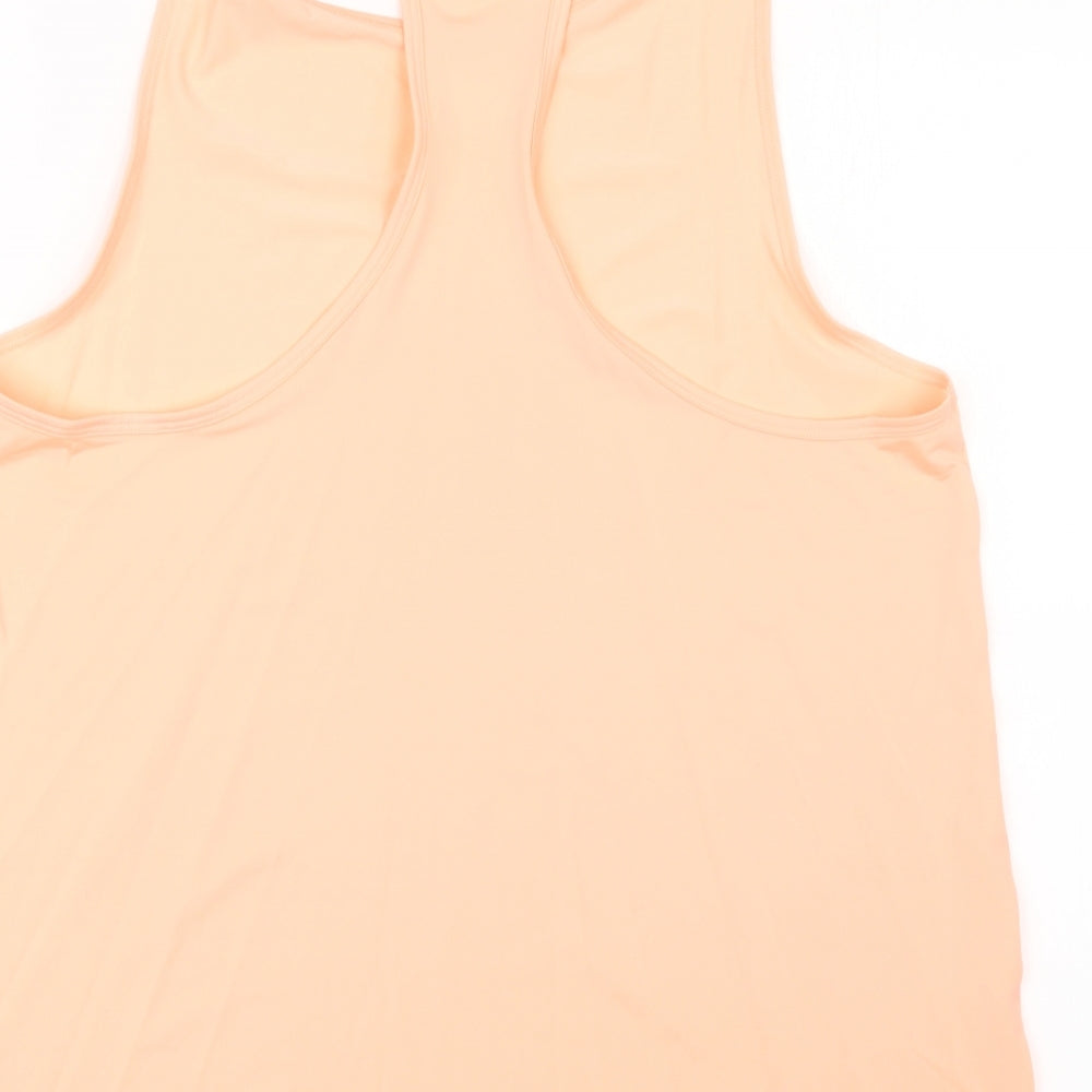 Preworn Womens Orange Basic Tank Size 14
