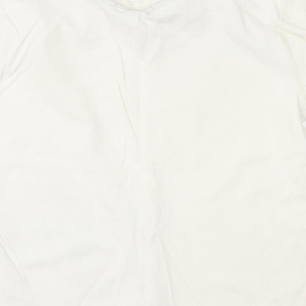 George Boys White Basic T-Shirt Size 8-9 Years