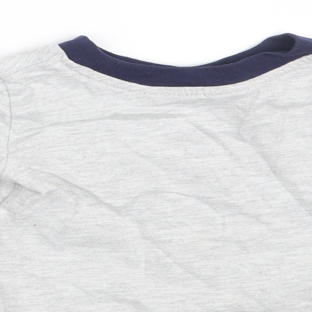 Primark Baby Grey Basic T-Shirt Size 9-12 Months - Cool Like Mum