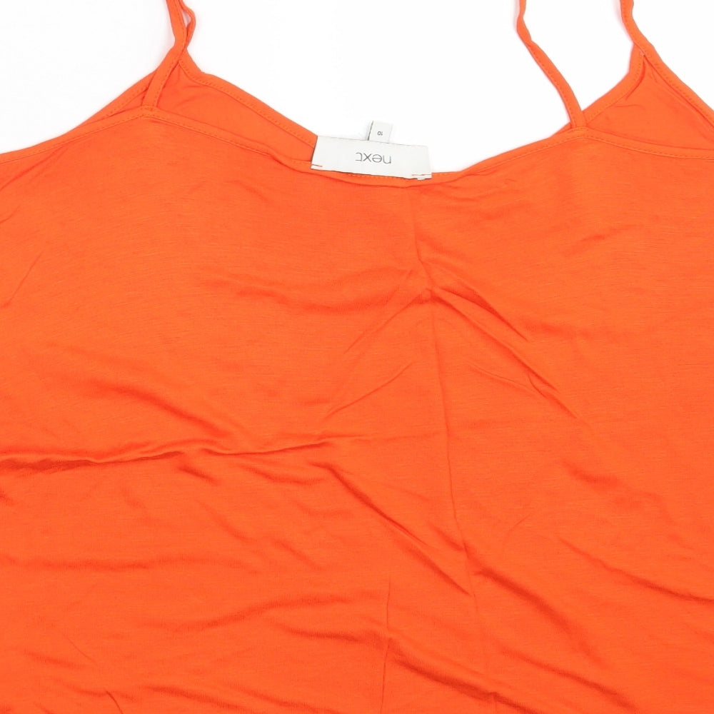 NEXT Womens Orange Camisole Tank Size 10