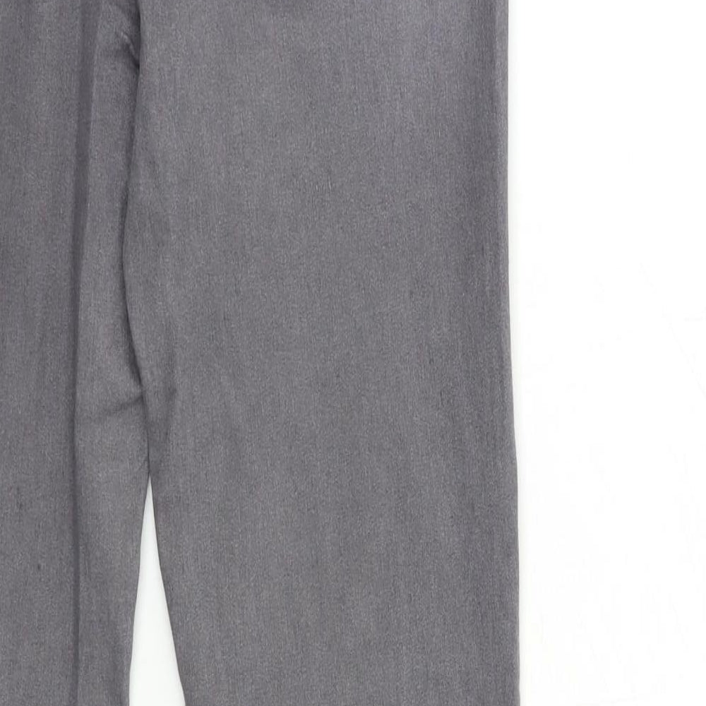 Denim & Co. Womens Grey Denim Skinny Jeans Size 10 L31 in