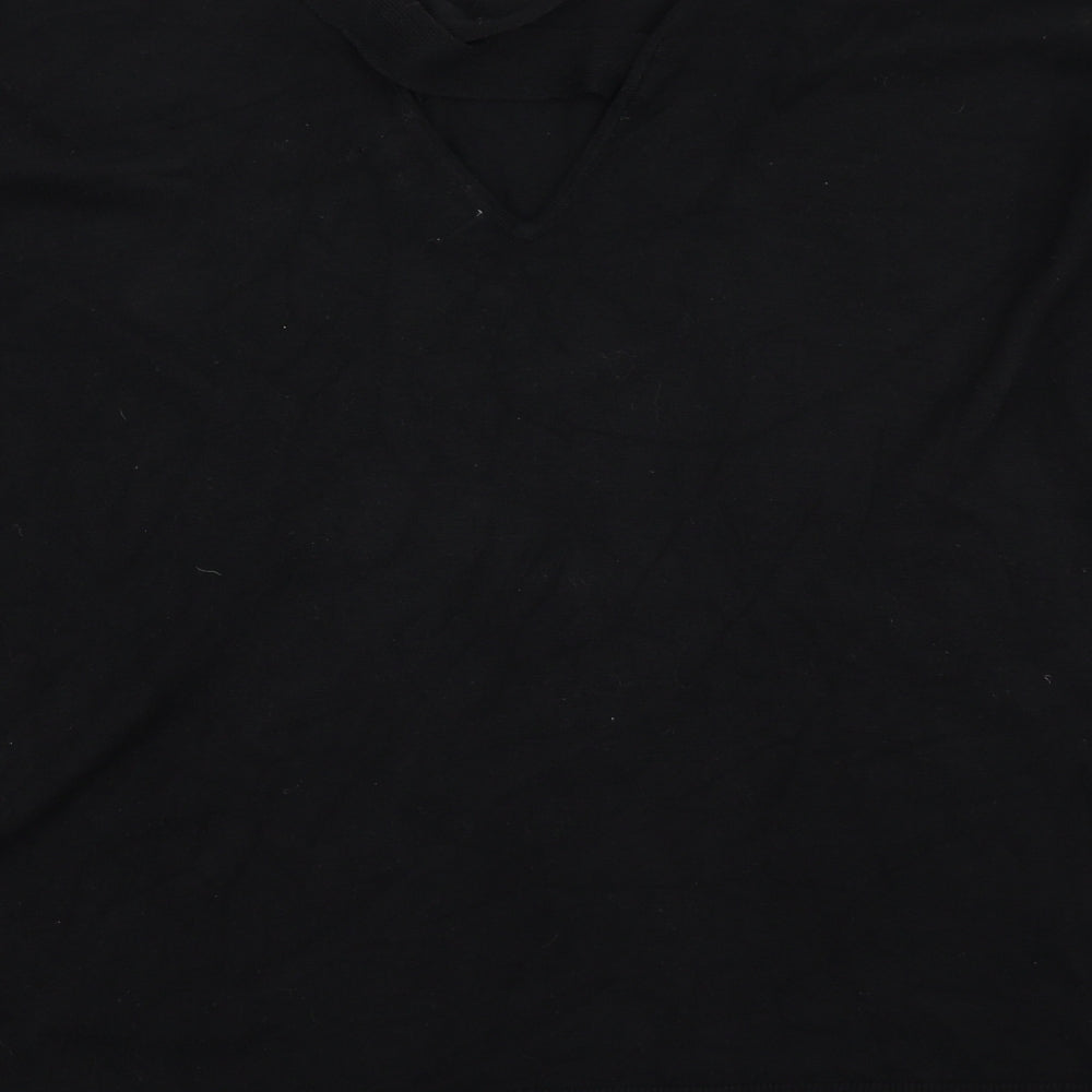 Nine Womens Black Knit Pullover Jumper Size 10