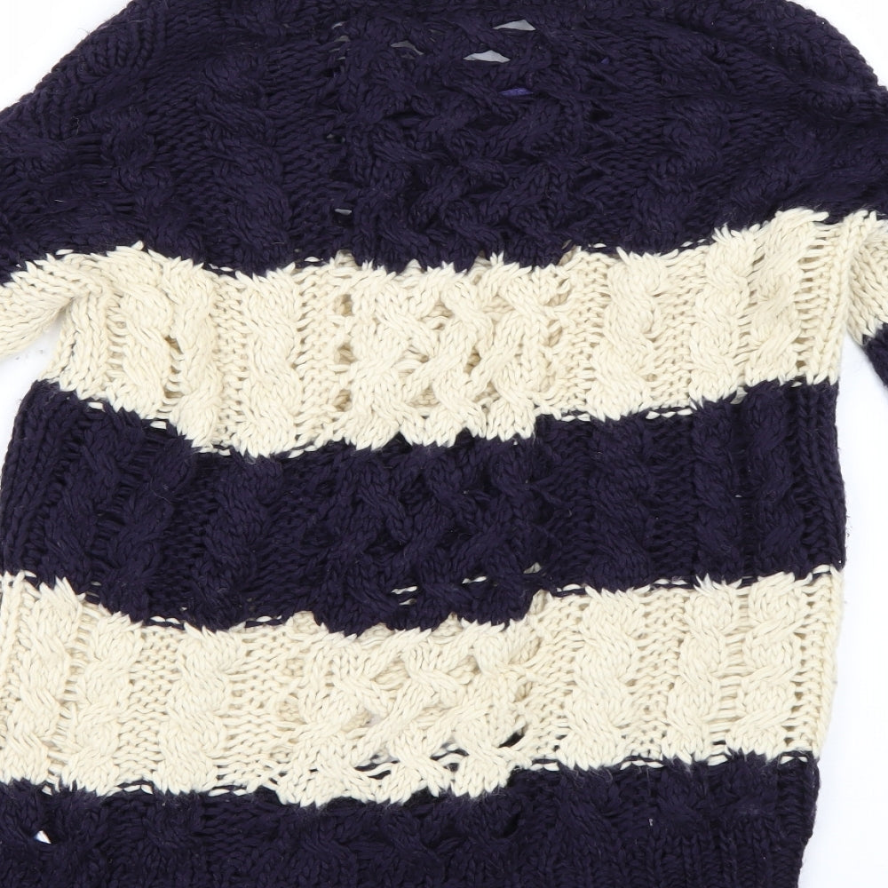 Atmosphere Womens Multicoloured Striped Pullover Jumper Size 10