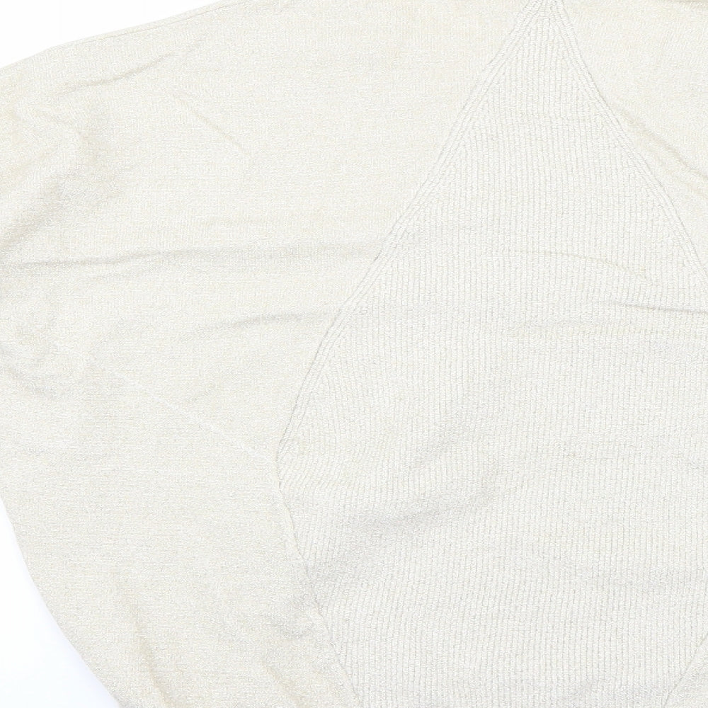 miss captain trend Womens Beige Pullover Jumper Size S