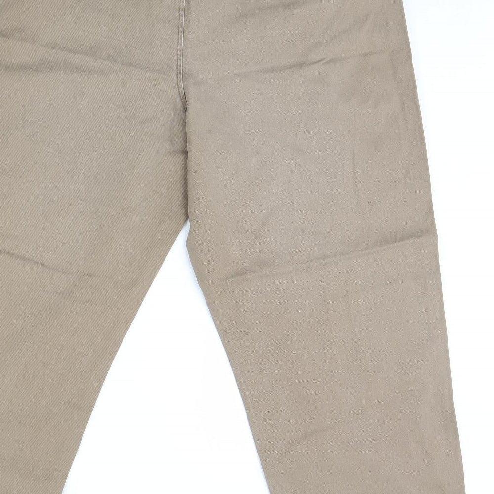 Cherokee Womens Beige Straight Jeans Size 38 in L30 in