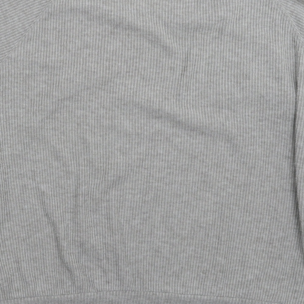 Boux Avenue Womens Grey Knit Pullover Jumper Size 14