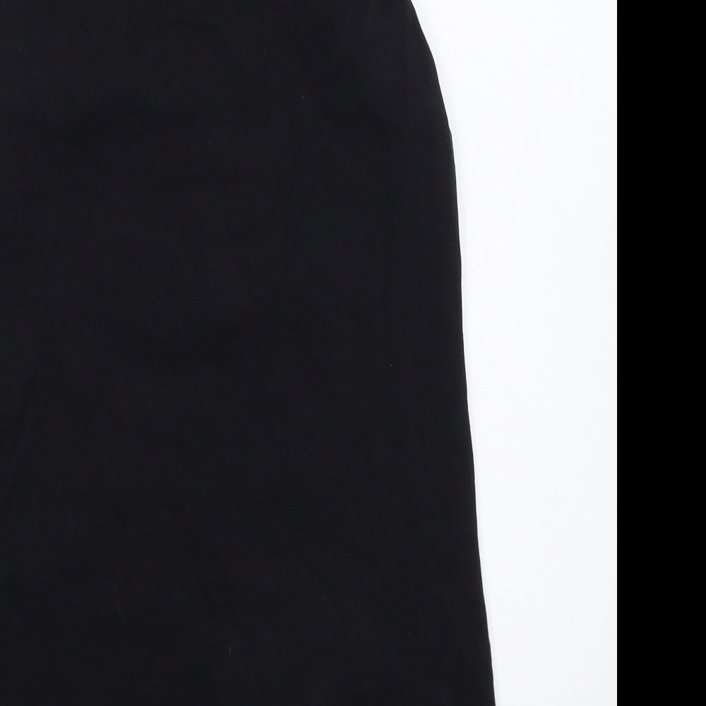 Very Womens Black Basic Tank Size 16